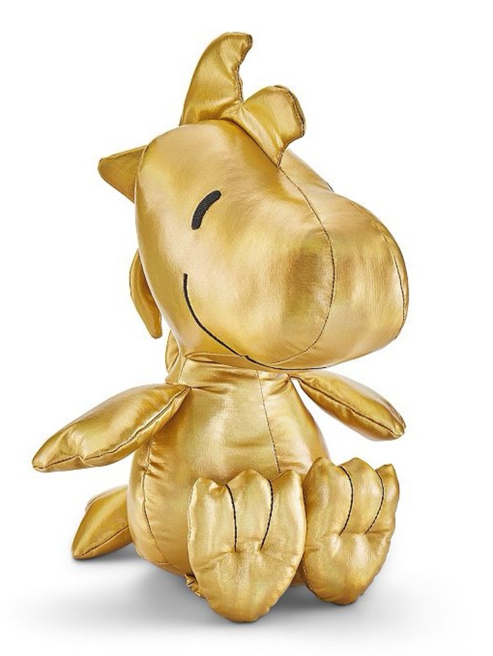 NWT Peanuts 75th Anniversary Golden Woodstock Plush